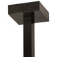 Meyda Lighting 38" 3-Light Craftsman Brown On Brass Island Pendant Light Hardware
