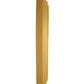 Meyda Lighting 38" LED ASK-4E Wall Sconce With Beige and White Shade Glass