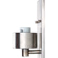 Meyda Lighting 4" Brushed Stainless Steel Cylinder Wall Sconce Hardware