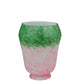 Meyda Lighting 4" Grape Pate-De-Verre Pink & Green Shade Glass