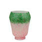 Meyda Lighting 4" Grape Pate-De-Verre Pink & Green Shade Glass
