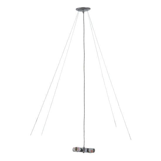Meyda Lighting 4-Light Brushed Nickel Inverted Pendant Light