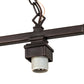Meyda Lighting 42" 2-Light Mahogany Bronze Island Pendant Light Hardware