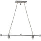Meyda Lighting 42" 2-Light Nickel Island Pendant Light Hardware