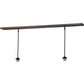 Meyda Lighting 48" 2-Light Mahogany Bronze Pendant Light Hardware