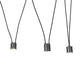 Meyda Lighting 48" LED Graphite Pendant Light With White Statuario Idalight Shade