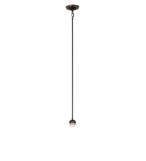Meyda Lighting 48913 5" Mahogany Bronze Adjustable Pendant Light Hardware
