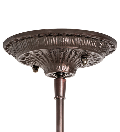 Meyda Lighting 48917 5" Mahogany Bronze Pendant Light Hardware