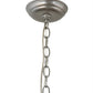 Meyda Lighting 5" 3-Light Nickel Pendant Light Hardware