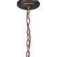 Meyda Lighting 5" Antique Brass Pendant Light Hardware With 2.25" Fitter