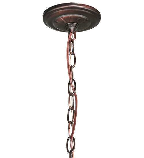 Meyda Lighting 5" Antique Brass Pendant Light Hardware With 2.25" Fitter