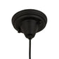 Meyda Lighting 5" Black Pendant Light