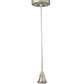 Meyda Lighting 5" Brushed Nickel Braided Wire Pendant Light Hardware