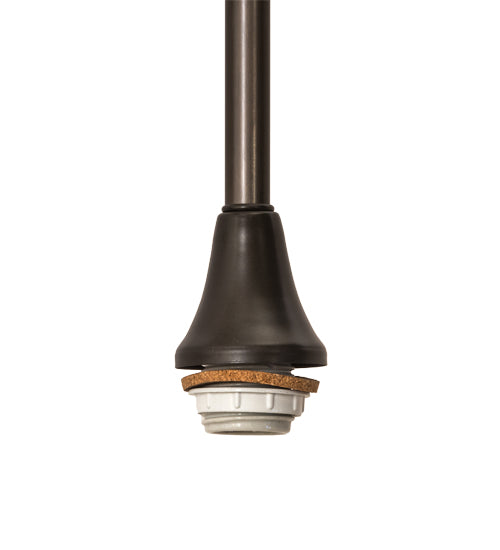 Meyda Lighting 5" Craftsman Brown Pendant Light Hardware