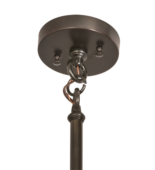 Meyda Lighting 5" Craftsman Brown Pendant Light Hardware