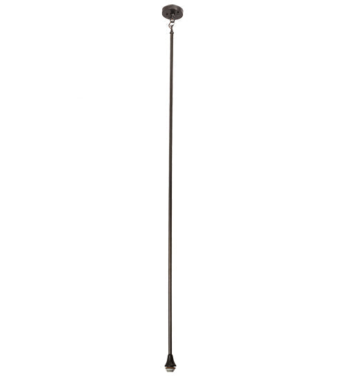 Meyda Lighting 5" Craftsman Brown Pendant Light Hardware