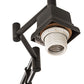 Meyda Lighting 5" Craftsman Brown Swing Arm Wall Sconce Hardware