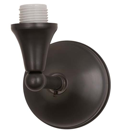 Meyda Lighting 5" Craftsman Brown on Brass Wall Sconce Hardware