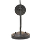 Meyda Lighting 5" Iron Ore Wall Sconce With Amber Faux Candlelight