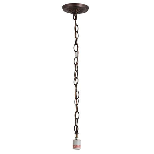 Meyda Lighting 5" Mahogany Bronze Pendant Light