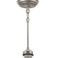 Meyda Lighting 5" Nickel Pendant Light Hardware