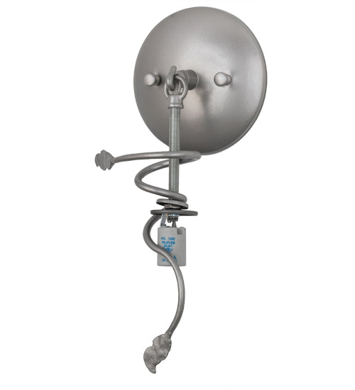 Meyda Lighting 5" Nickel Powdercoat Wine Bottle Wall Sconce Hardware