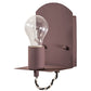 Meyda Lighting 5" Poetry Plum Alva Arch Wall Sconce