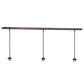 Meyda Lighting 51" 3-Light Mahogany Bronze Ceiling Hanger Island Pendant Light Hardware