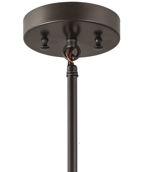 Meyda Lighting 51950 5" Craftsman Brown on Brass Pendant Light Hardware