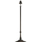 Meyda Lighting 58" 3-Light Mahogany Bronze Weighted Floor Lamp Base