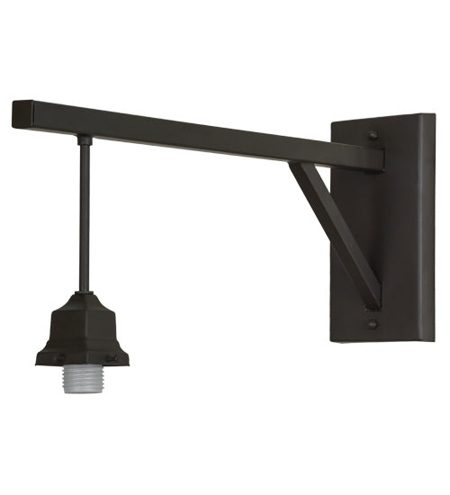 Meyda Lighting 5"W x 12"H x 24"D Oil Rubbed Bronze Wall Sconce Hardware