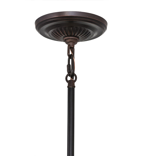 Meyda Lighting 5"W x 42"H Mahogany Bronze Pendant Light Hardware