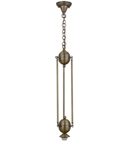 Meyda Lighting 6" Antique Brass Pendant Light Hardware