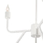 Meyda Lighting 60" 9-Light Furniture White Chandelier