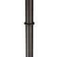 Meyda Lighting 62" 3-Light Mahogany Bronze Floor Lamp Base