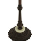 Meyda Lighting 62" 3-Light Mahogany Bronze Floor Lamp Base