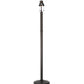 Meyda Lighting 62" 3-Light Mahogany Bronze Floor Lamp Base