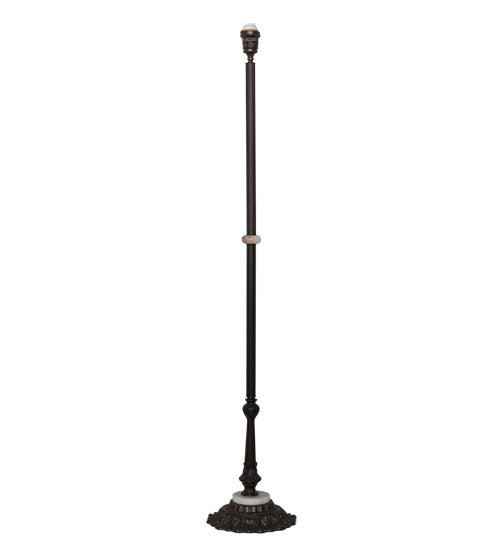 Meyda Lighting 62" Mahogany Bronze Onyx Torchiere Floor Lamp Base