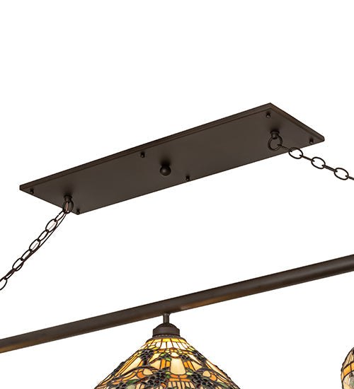 Meyda Lighting 66" 3-Light Oil Rubbed Bronze Island Pendant Light Hardware