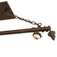 Meyda Lighting 66" 3-Light Oil Rubbed Bronze Island Pendant Light Hardware