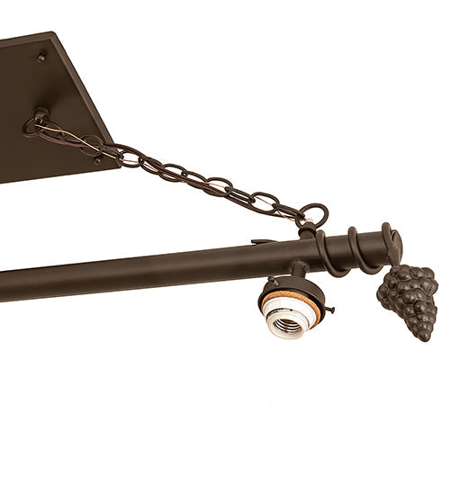 Meyda Lighting 66" 3-Light Oil Rubbed Bronze Island Pendant Light Hardware