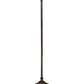 Meyda Lighting 66" Mahogany Bronze Torchiere Floor Lamp Base