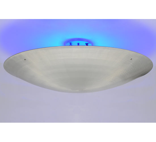 Meyda Lighting 66" RGB LED Brushed Finish Quasar Pendant Light