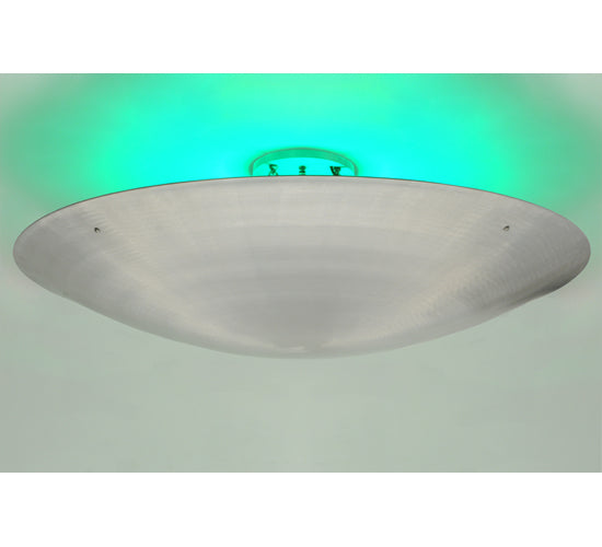 Meyda Lighting 66" RGB LED Brushed Finish Quasar Pendant Light