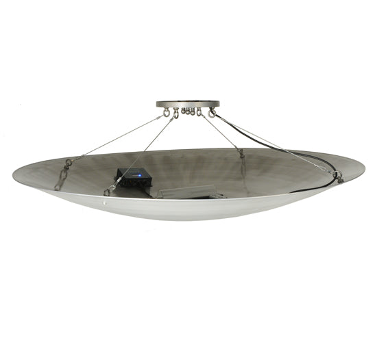 Meyda Lighting 66" RGB LED Brushed Finish Quasar Pendant Light