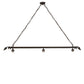 Meyda Lighting 67" 3-Light Oil Rubbed Bronze Island Pendant Light Hardware