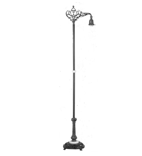 Meyda Lighting 69" Mahogany Bronze Lionfoot Floor Lamp Base