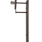 Meyda Lighting 7" 2-Light Mahogany Bronze Wall Sconce Hardware