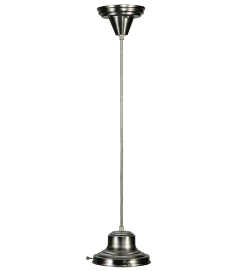 Meyda Lighting 7" Antique Nickel Pendant Light Hardware