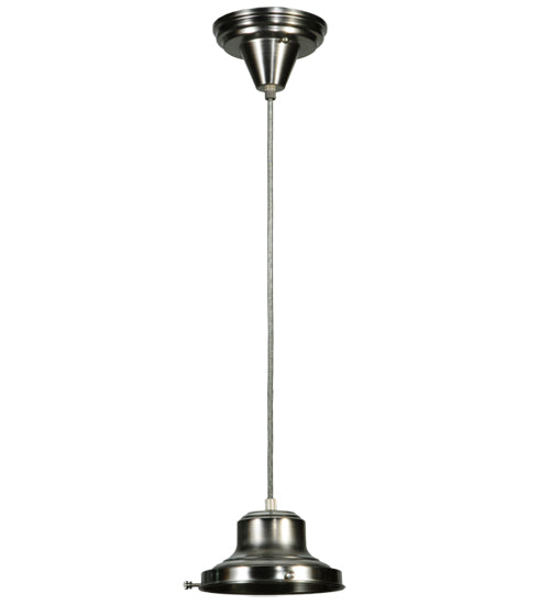 Meyda Lighting 7" Antique Nickel Pendant Light Hardware
